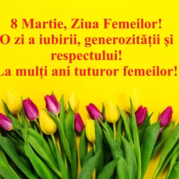 Mesaje de 8 Martie - felicitări de Ziua Femeii