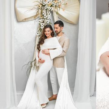 Influencerița Larisa Costea este însărcinată cu primul copil. „Micul nostru miracol este pe drum”