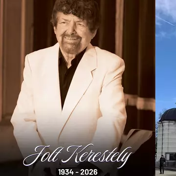 Jolt Kerestely, înmormântat la Cimitirul Bellu. Imagini de la funeralii. Marcel Pavel, Ozana Barabancea și Silvia Dumitrescu i-au adus un ultim omagiu