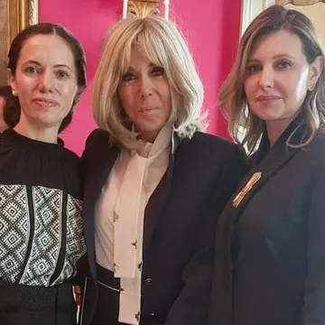 Mirabela Grădinaru a atras atenția cu o creație Irina Schrotter la Washington. Prima Doamnă a ales doar branduri românești
