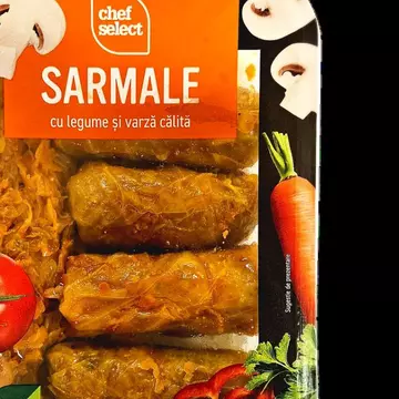 Din ce sunt făcute sarmalele de post de la Lidl. Ce ingrediente conțin și ce scrie pe etichetă