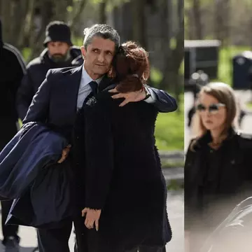 Gestul încărcat de semnificație pe care Răzvan Lucescu l-a făcut pe Arena Națională, la priveghiul tatălui, Mircea Lucescu