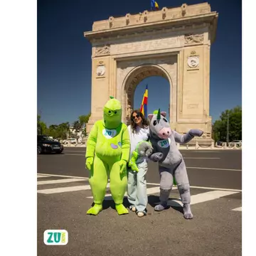 Emma de la ZU și Brigada Rutieră au dus „Un pluș de siguranță” la Grădinița nr. 81
