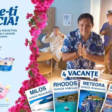 Oxygen semnează „Alege-ți  Grecia!”, campania Olympus care oferă românilor vacanța pe care și-o doresc cu adevărat 