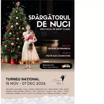„Spargatorul de Nuci” – un turneu de poveste pentru intreaga familie, aduce magia baletului in intreaga tara (15 noiembrie – 15 decembrie, 2026)