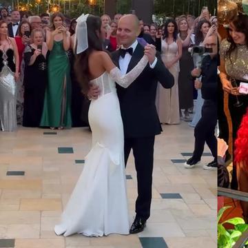 Andrei Cosmin Gușă, fiul lui Cozmin Gușă, și Jessie Baneș s-au căsătorit! Cum au apărut Ramona Bădescu și Cristina Spătar la nuntă