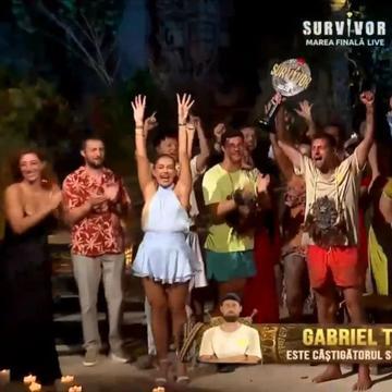 Gabriel Tamaș a câștigat finala Survivor România 2026 și marele premiu de 100.000 de euro