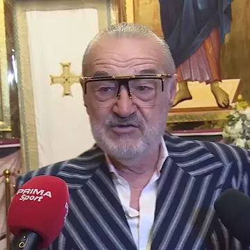 Soția lui Gigi Becali, apariție rară în public. Luminița Becali a participat la sfințirea Bisericii ridicată de latifundiar în Pipera