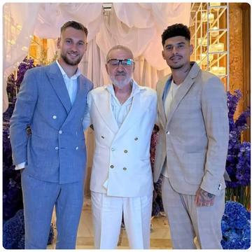 Petrecere mare în familia lui Ianis Hagi. Micuțul Giorgios a împlinit un an. Invitați de renume la petrecerea de tăiere a moțului 