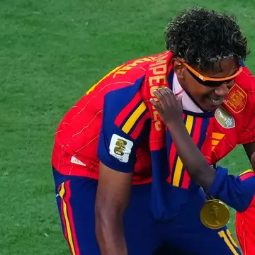 Fratele lui Lamine Yamal, viral după victoria Spaniei la Cupa Mondială 2026. Imaginile adorabile cu Keyne au cucerit internetul