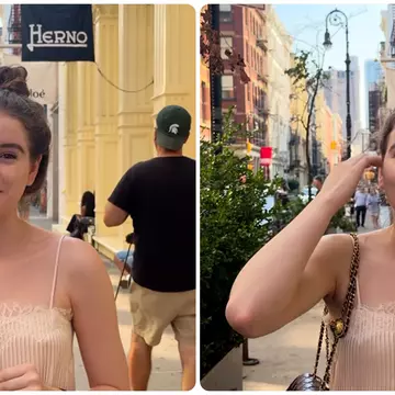 Irina Columbeanu, dialog savuros pe străzile din New York. Ce a spus despre România: „Sunt probleme, corupție” 