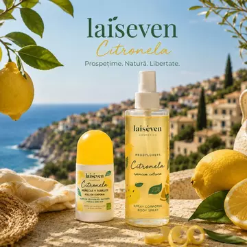 Laiseven lansează Citronela – prospețimea verii inspirată de natură!