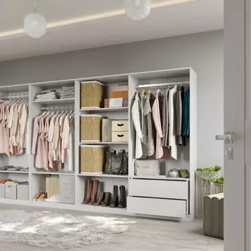 Dressing dormitor: modele cu uși glisante și sfaturi pentru organizarea perfectă