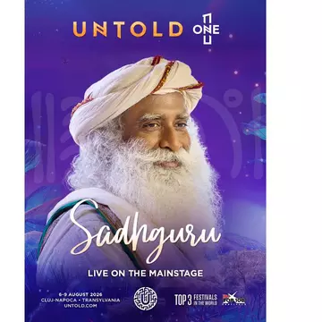 Sadhguru, unul dintre cei mai cunoscuți yoghini ai lumii, vine la UNTOLD