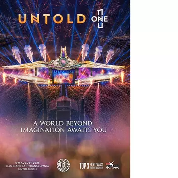 Cea mai mare scenă de festival realizată vreodată în România va prinde viață la UNTOLD ONE 2026