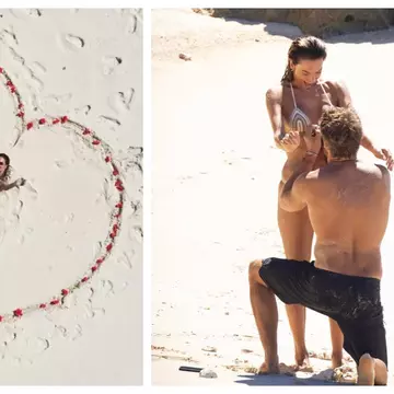 Alessandra Ambrosio și Buck Palmer s-au logodit. Imagini de la spectaculoasa cerere în căsătorie