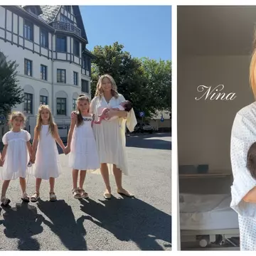 Laura Cosoi pregătește botezul fiicei sale. Imagini de poveste din Maramureș