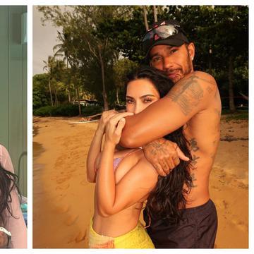 Kim Kardashian și Lewis Hamilton și-au asumat public relația. Primele imagini din vacanța exotică în care au plecat