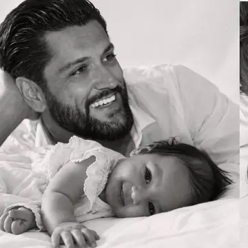 Cum arată mama fetiței lui Cezar Ouatu. Primele imagini de la botezul fiicei tenorului, Serena Maria