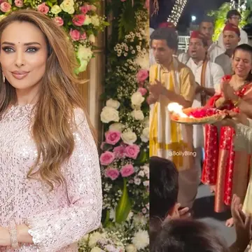 Iulia Vântur și Salman Khan, apariție rară împreună, la un ritual sacru în India