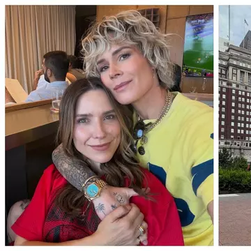 Actrița Sophia Bush și fosta fotbalistă Ashlyn Harris s-au căsătorit în mare secret, după trei ani de relație. "A fost un moment atât de prețios!"