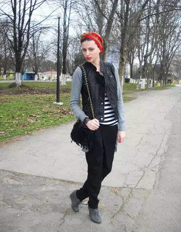 Turban colorat