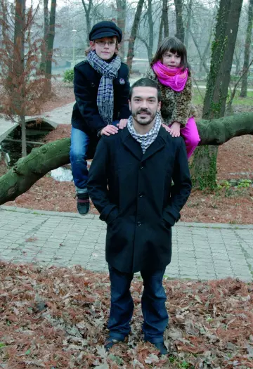 Adrian Despot si copii sai