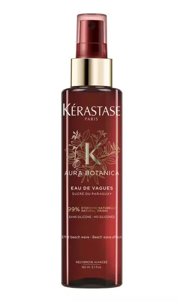 Spray cu efect de bucle ca după plajă, Kérastase, Aura Botanica Eau De Vagues, 141 lei