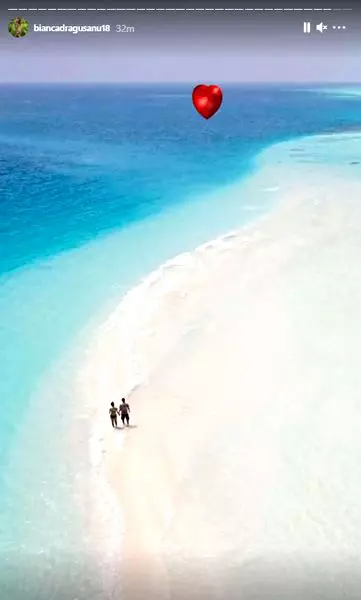 Bianca Drăgușanu și Gabi Bădălău în Maldive