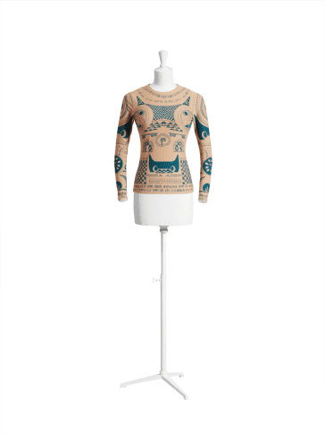 Top cu imprimeu tatuaj: 159 RON