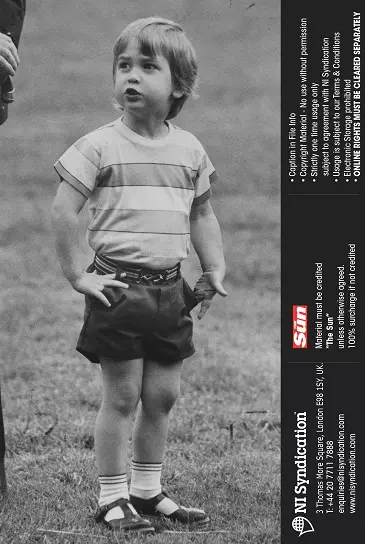 The son of the Prince and Princess of Wales, Princ