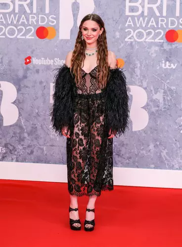 Celebrities Arriving For The Brit Awards 2022 In London