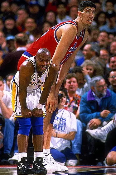 Ghiță Mureșan este cel mai înalt sportiv care a trecut prin NBA