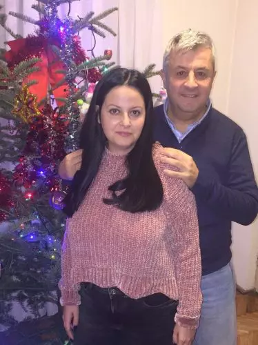 Florin Iordache și fiica lui, Delia