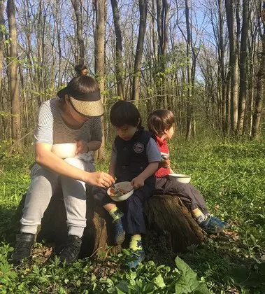 Cristina Bălan și băieții ei