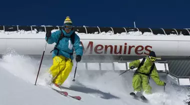 Provocare din Alpi: Les Menuires