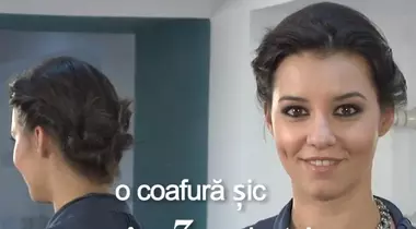 Cum să îţi faci o coafură chic în trei minute