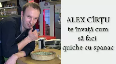 Cum să faci Quiche cu spanac, pecorino și parmezan