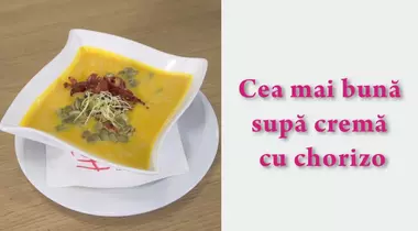 Cum să faci cea mai bună supă cremă de dovleac cu chorizo