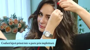 Învaţă să-ţi faci o coafură lejeră, cu împletituri