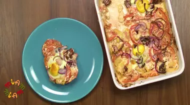 MIAM-MIAM! Caserolă de legume mediteraneene