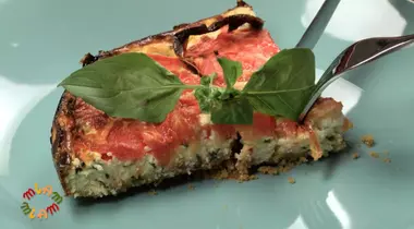 MIAM-MIAM! Tartă de roșii cu brânză