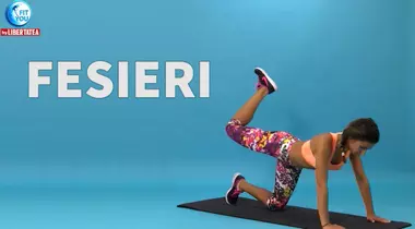 #FitYou! Diana ne învață un exercițiu rapid pentru fesieri