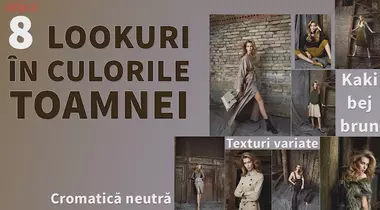 8 idei de look-uri în culorile toamnei