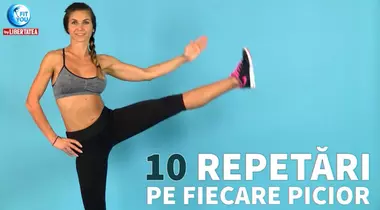 #FitYou! Diana ne învață un exercițiu pentru interiorul coapselor