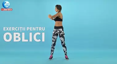 #FitYou! Exerciţiu pentru muşchii oblici ai abdomenului