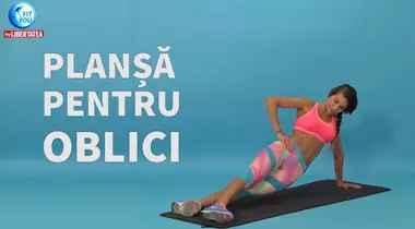 #FitYou! Exercițiu pentru mușchii abdominali oblici