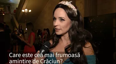 Andreea Marin: „Cea mai frumoasă amintire de Crăciun este chiar fetița mea”