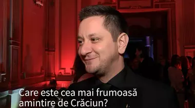 Octavian Strunilă despre cea mai frumoasă amintire de Crăciun