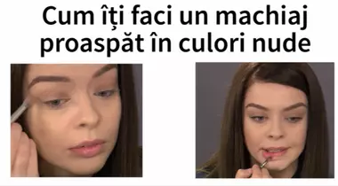 Cum îți faci un machiaj proaspăt în culori nude